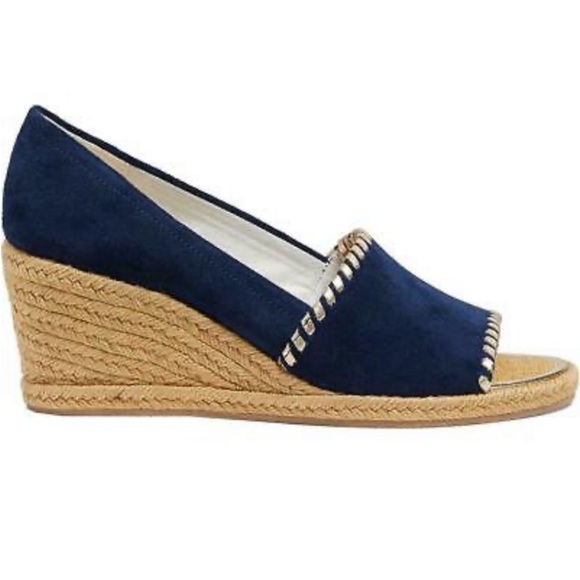 Jack Rogers Palmer Wedge Midnight - Picture 2 of 5